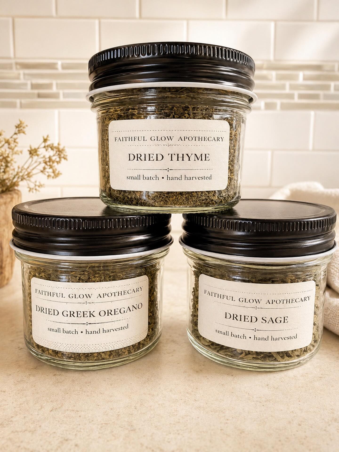 Fresh Dried HomeGrown Herbs