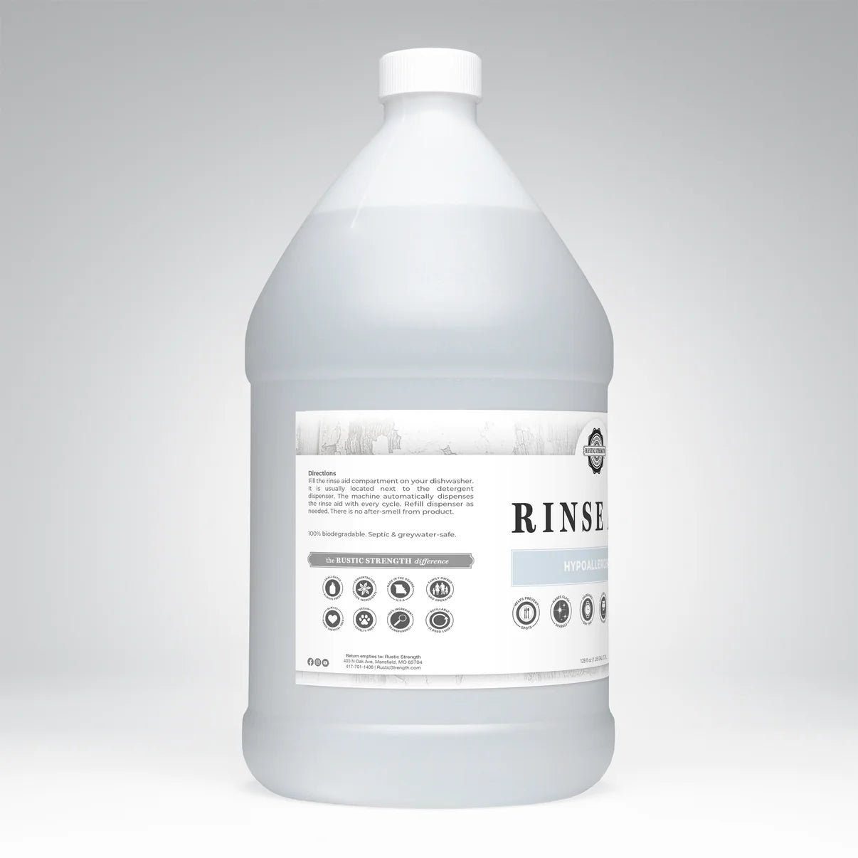 Rinse Aid (for automatic dishwashers)