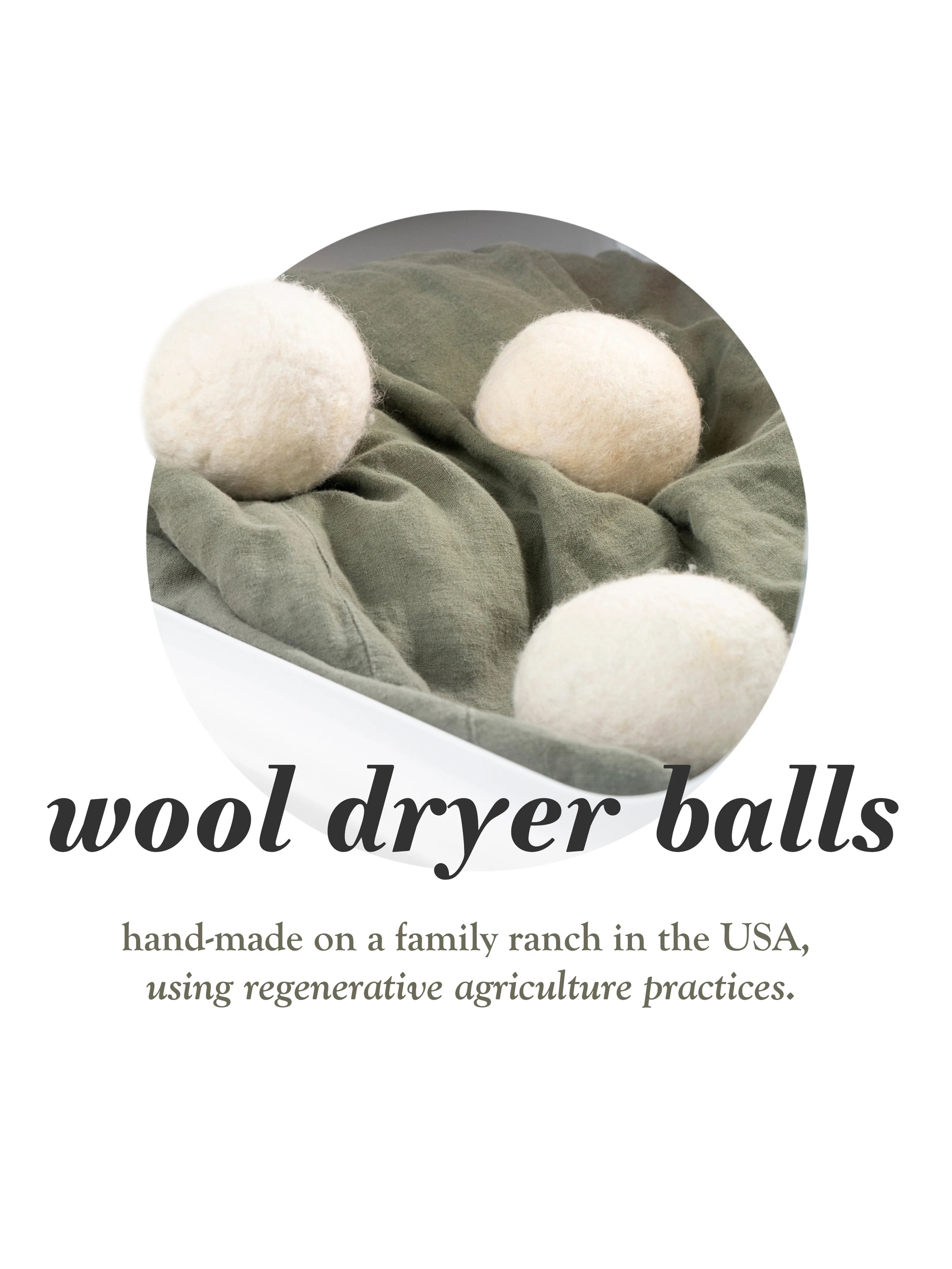 Jumbo Wool Dryer Balls